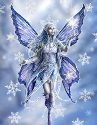 winter fairy blind